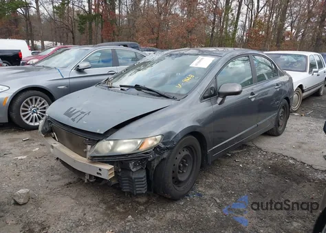 2011 Honda Civic Lx from USA, damaged, VIN 19XFA1F51BE049668